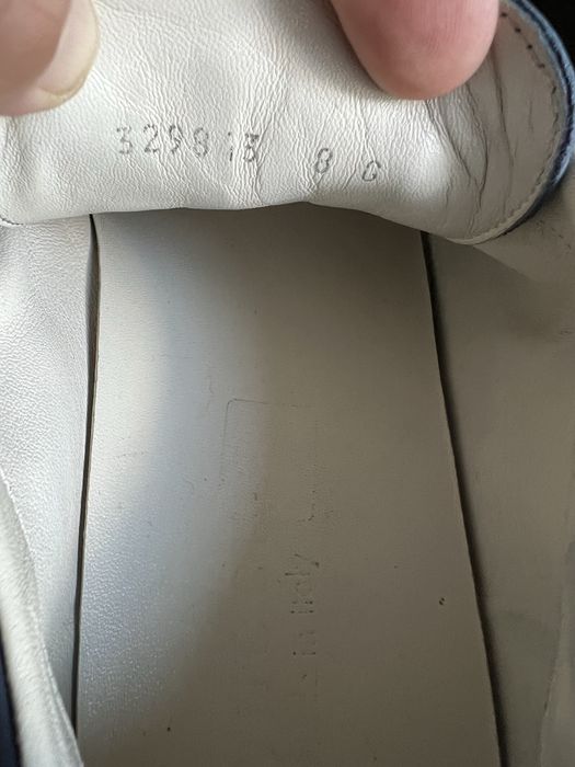 Кеди Gucci Mens Leather Running New Authentic (329843) Роз 42 на 27 см