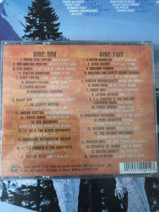 Сд  Various- Alligator records 35x35 2cd