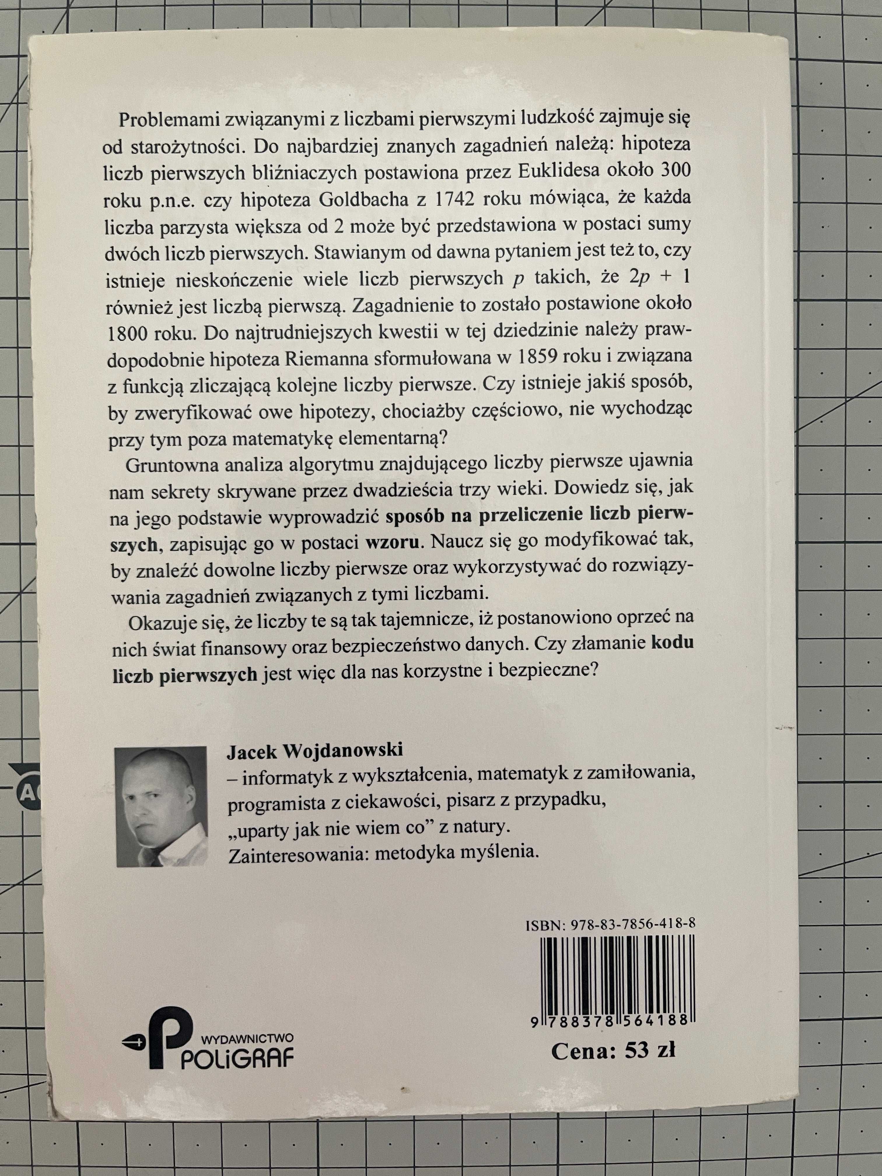 Kod liczb pierwszych - Jacek Wojdanowski