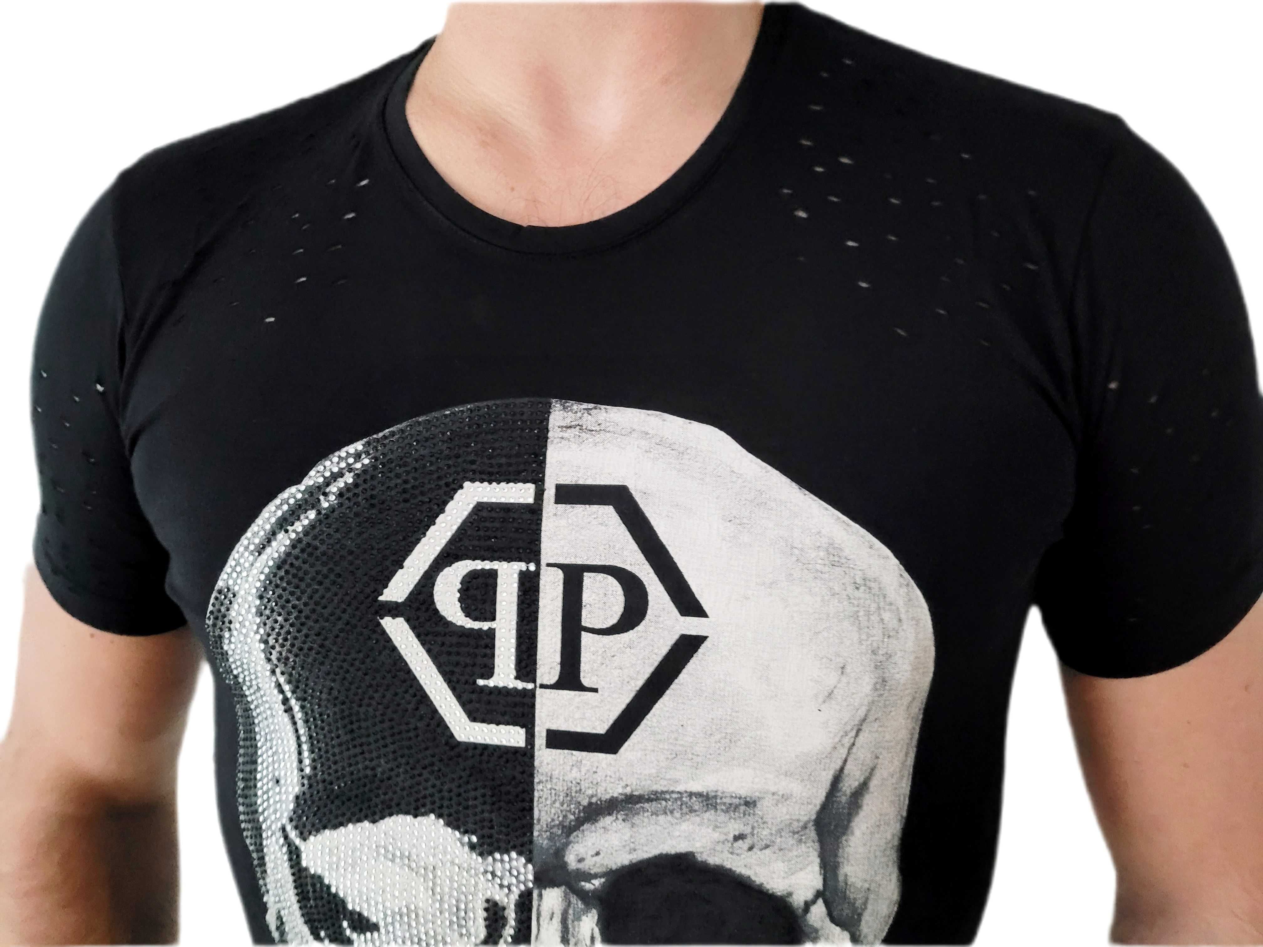 T-shirt męski Philipp Plein Czacha Unikat roz.S