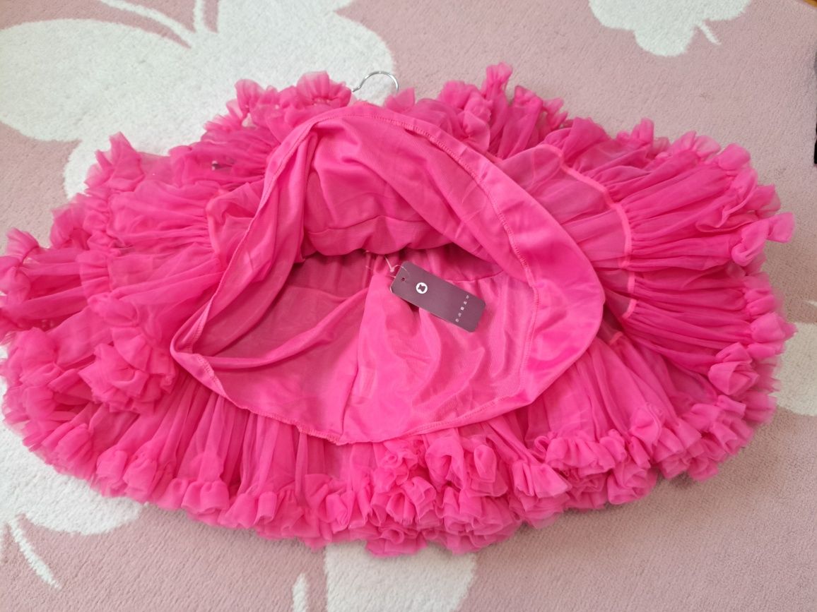 Nowa spódnica tiulowa tutu baletowa różowa r. 164/170