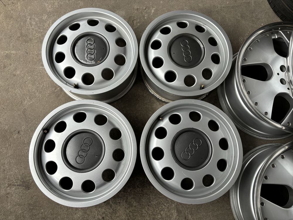 Ładne 5x100x57,1  15" Audi - montaż, gwarancja i faktura