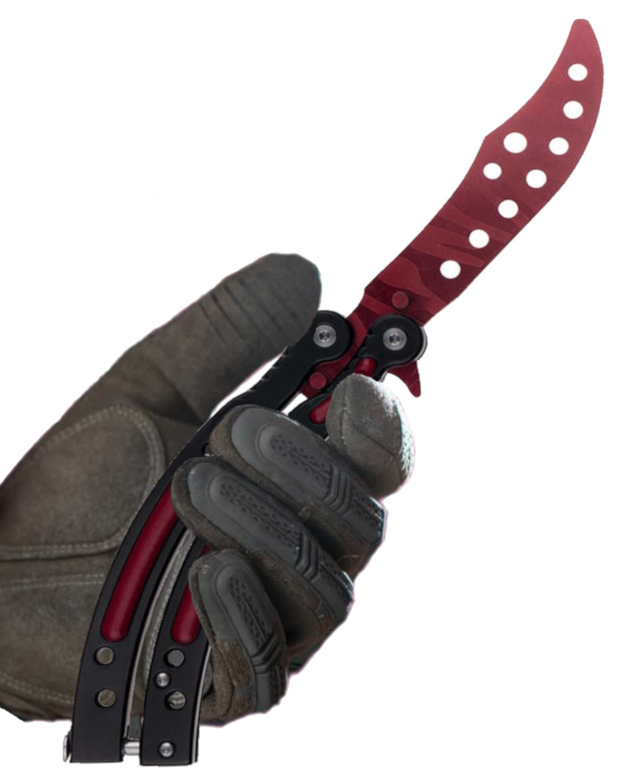 NOWY⇒ Bezpieczny Nóż Treningowy Motylek Ergonomiczny Uchwyt CS:GO
