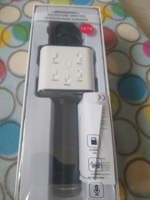 Microfone perfeito para karaoke
