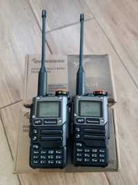 2x Krótkofalówka Radiotelefon Quansheng UV-K5 skaner służby lotnicze