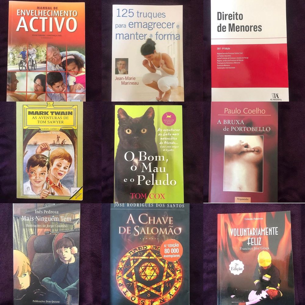 Vendo livros