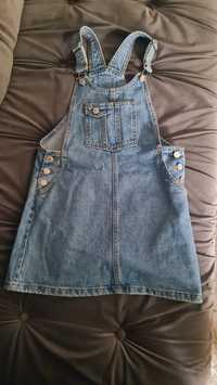 Ogrodniczka jeans Zara 140