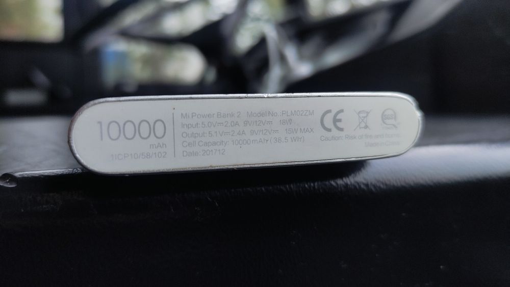 Mi Xiaomi powerbank 10000 mAh pojemność