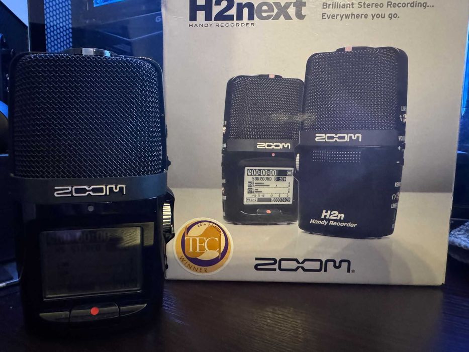 Zoom H2n Przenośna nagrywarka dyktafon jak nowy!