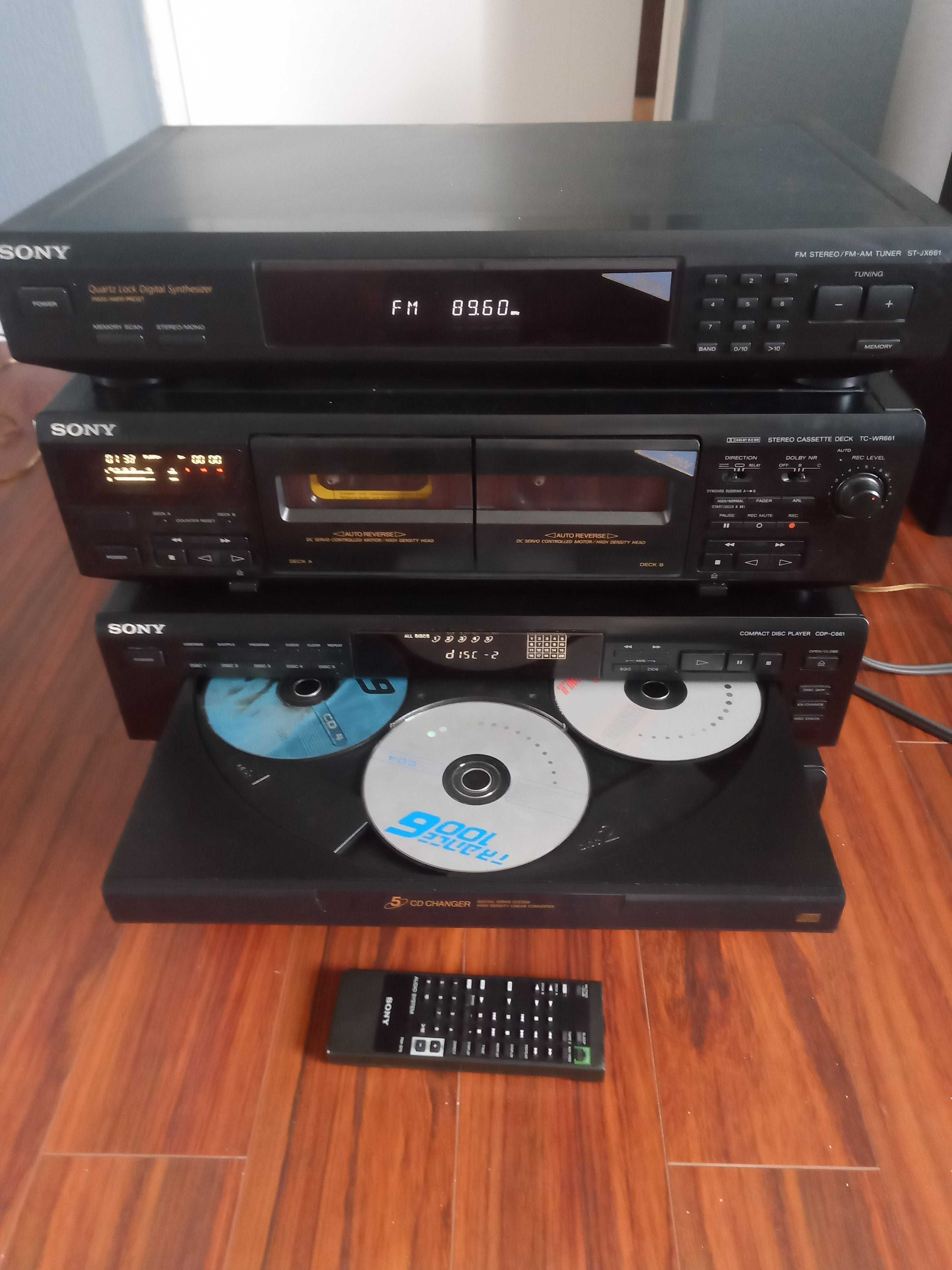 Wieza Sony z pilotem
