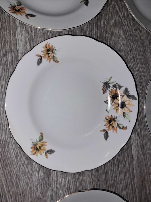 тарелки - 24 см Набор 6шт Фарфор Япония новые