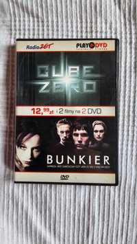 DVD Cube Zero i Bunkier 2 filmy