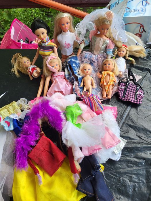 Продам кукли б/у Барби, Рапунцель