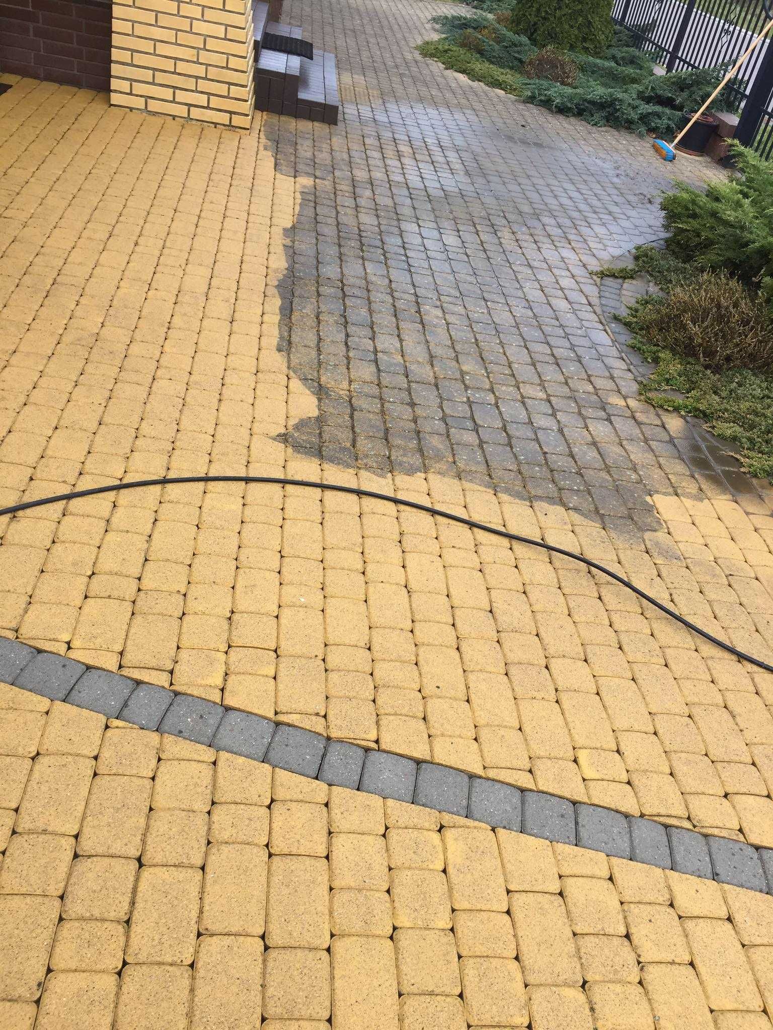 Mycie, dachów, kostki brukowej, elewacji. Pielęgnacja zieleni,