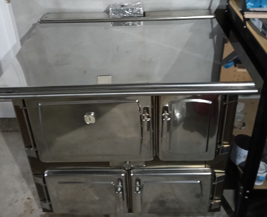 Vendo fogão de lenha em inox