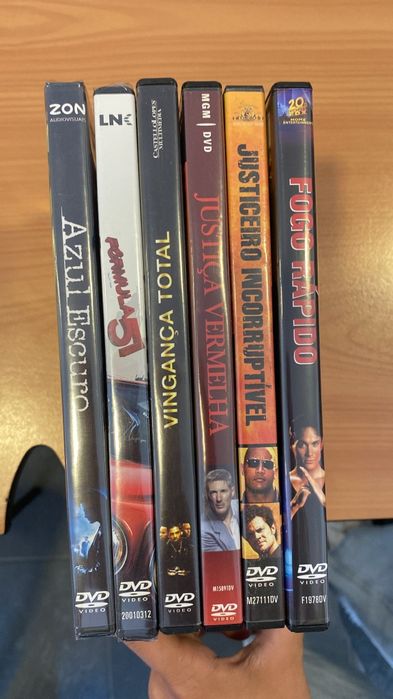 DVD's de filmes policias