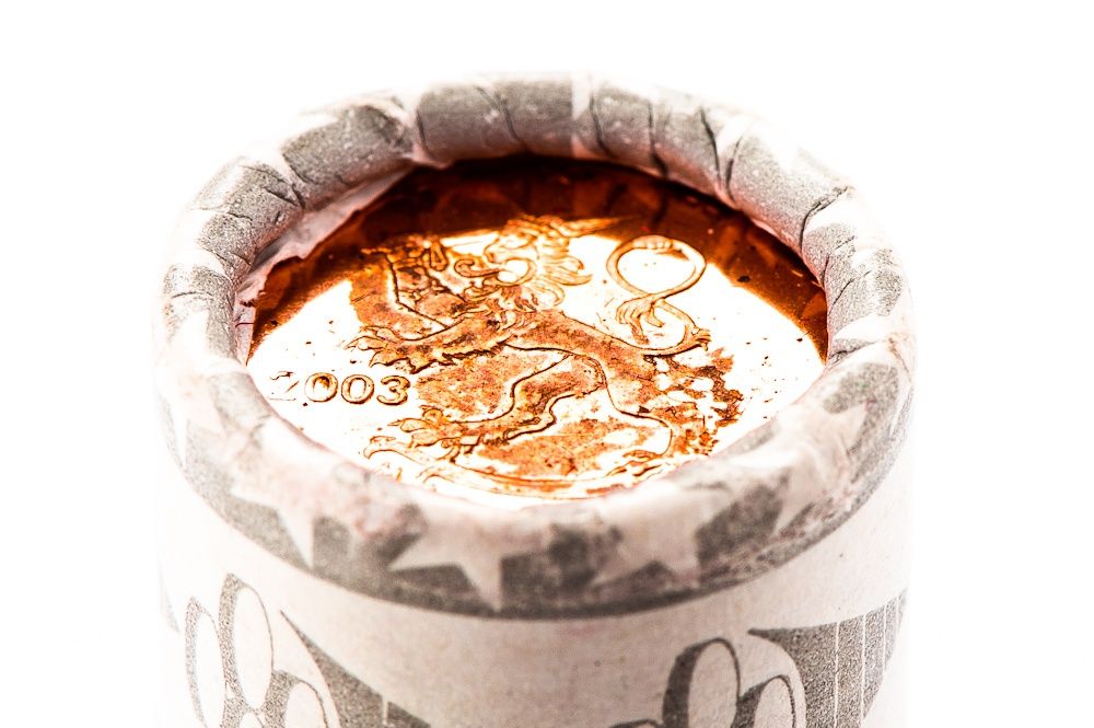 ROLKA MENNICZA - 50szt - 2 cent - FINLAND - 2003r. - KRAKÓW
