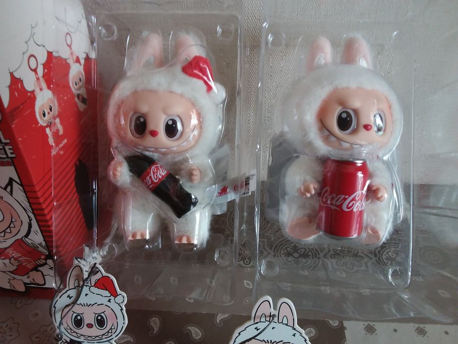 Кока Кола Лабубу оригинал эксклюзив Поп Март Labubu Cola Pop Mart