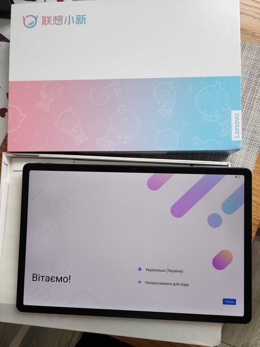 Планшет Lenovo Tab P12 12.7" 8/128GB Wi-Fi Grey TB370FU Dimensity 7050