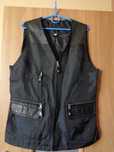 Kamizelka czarna Leather Sound rozm XL