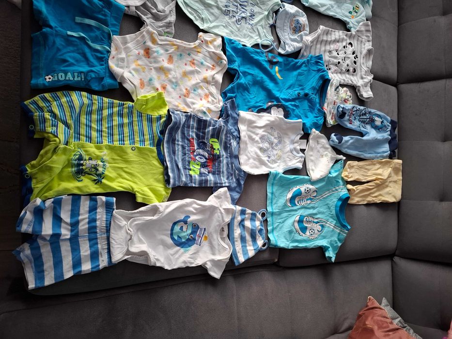 Ubranka w rozm. 62, chłopięce