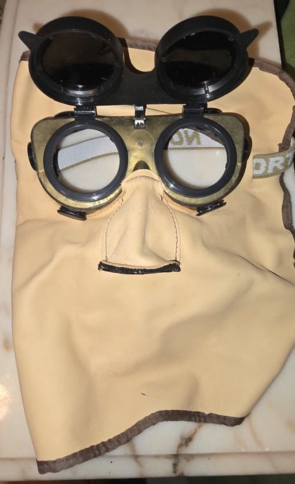 Máscara de soldar cabedal - monkey face - North *NOVA*