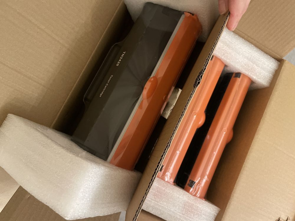 Toner TN2420 Cartridge 3 sztuki z instrukcją