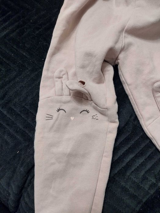 Paka mega kurtki, ocieplane legginsy rozmiar 86