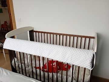Ochraniacz na barierkę łóżeczka Minky