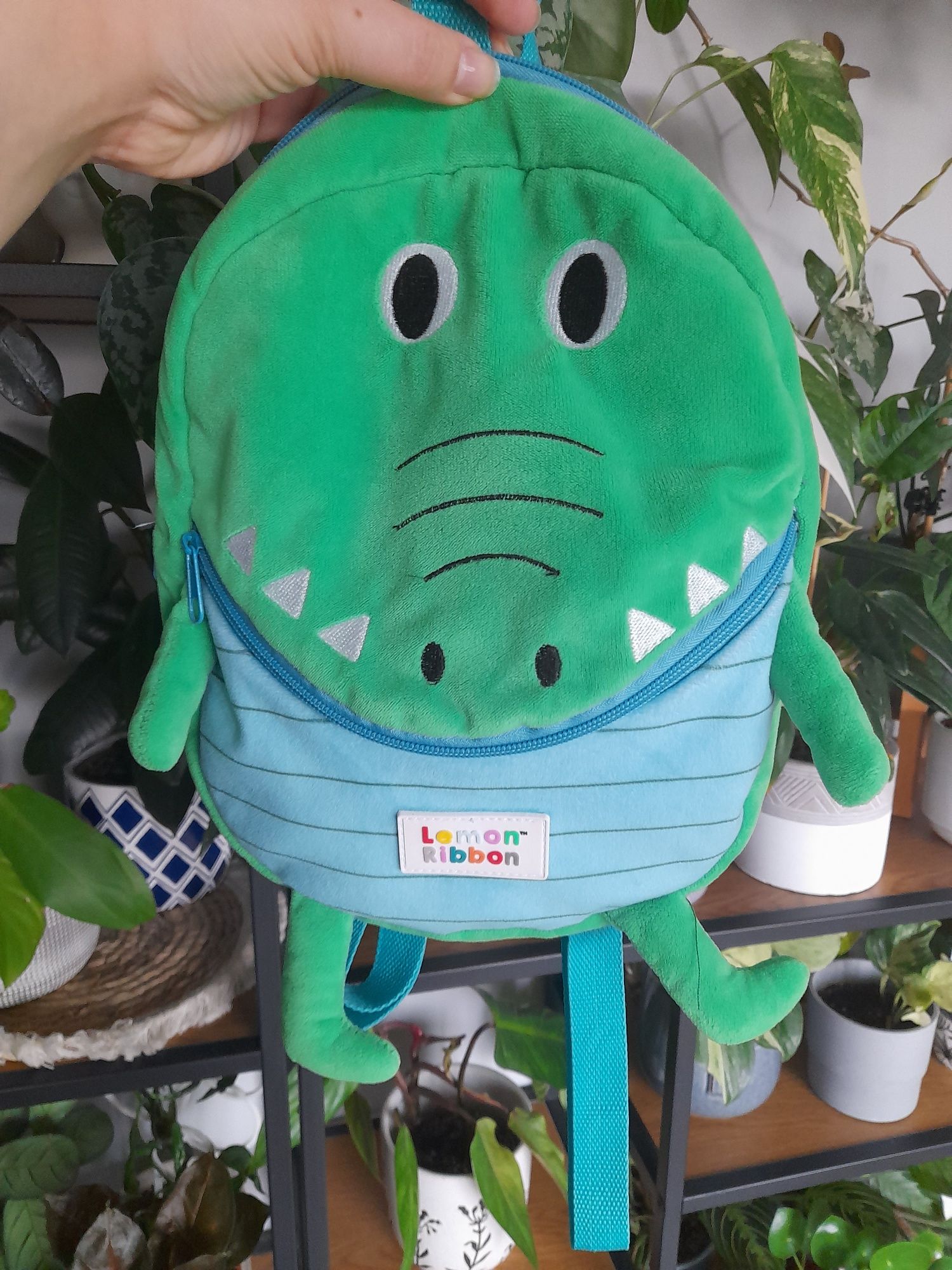 Plecak do przedszkola krokodyl Smyk Smiki