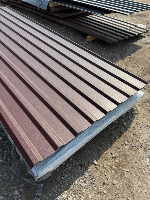 Blacha Trapezowa T18 8017 mat - dostawa pod dom !