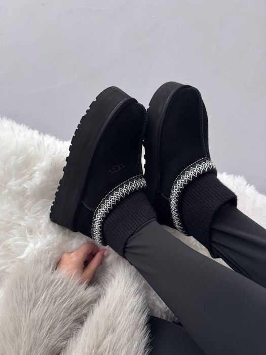 UGG TAZZ platform sock black premium