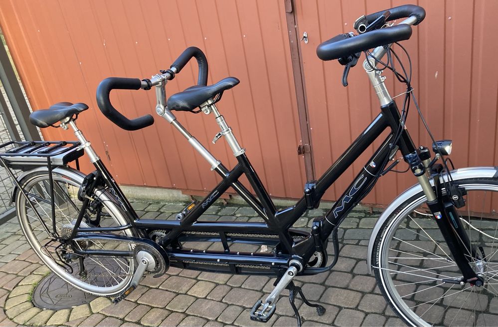 Rower Tandem Elektryczny Trekking Multicycle