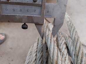 Трос 14 мм сталевий оцинкований