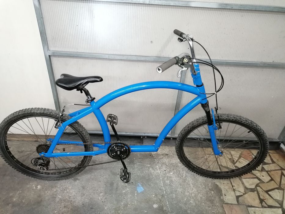 Bicicleta tipo chopper
