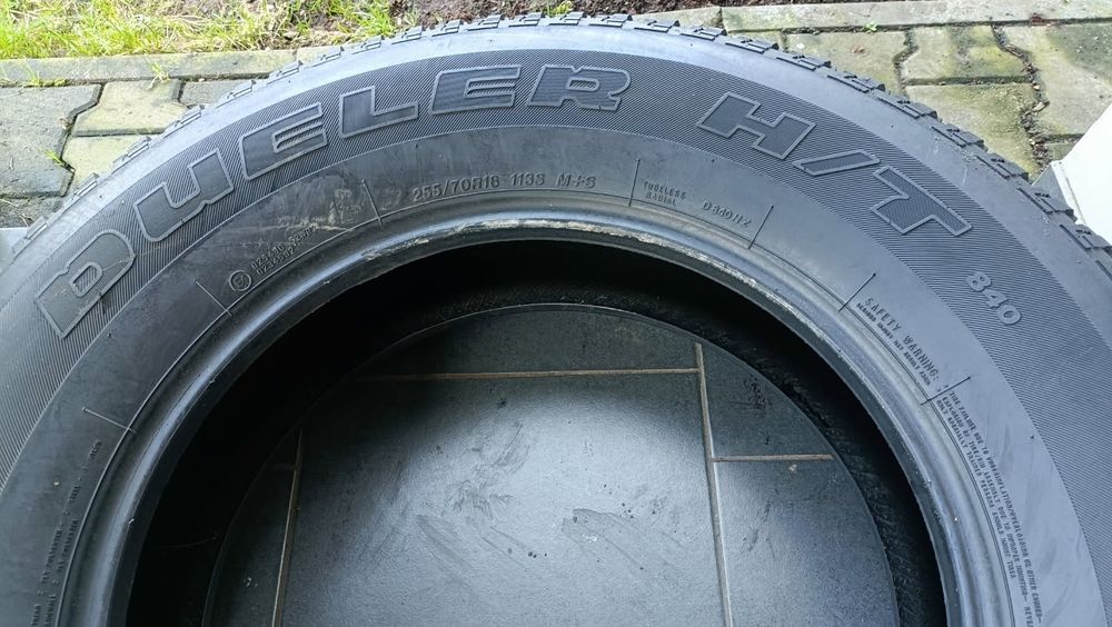 4x opony (nr1059) 255/70R18 Bridgestone Dueler H/T 840