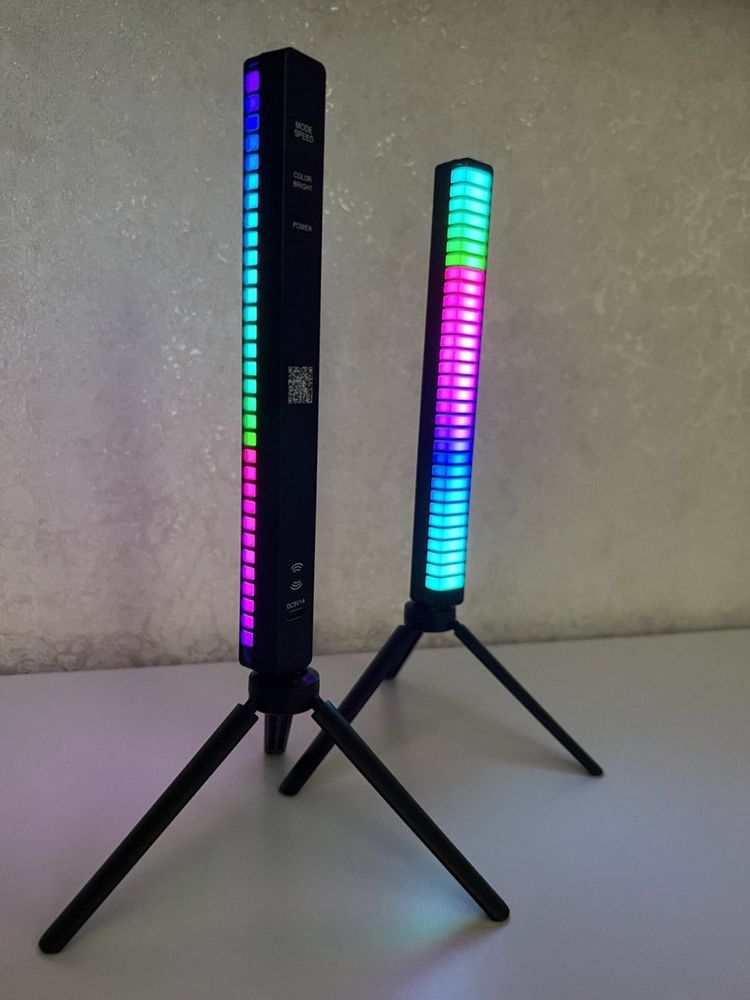 Музичний світильник RGB/USB лампа: звукове керування