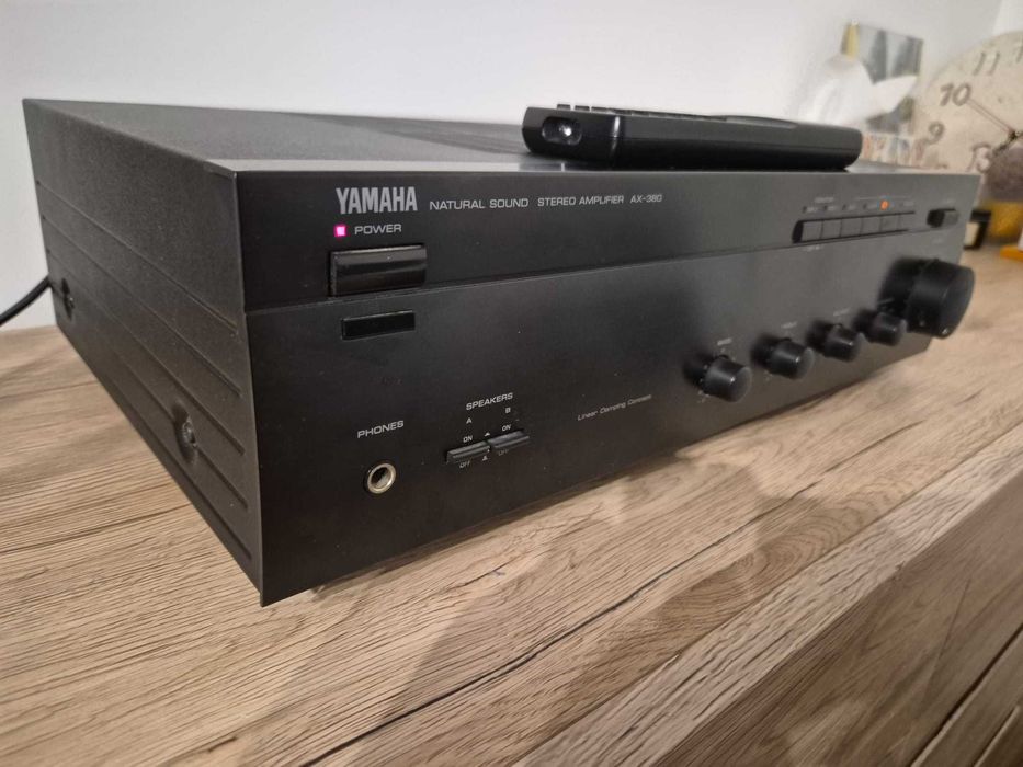 Wzmacniacz Yamaha AX-380 – klasyk Hi-Fi – działa idealnie