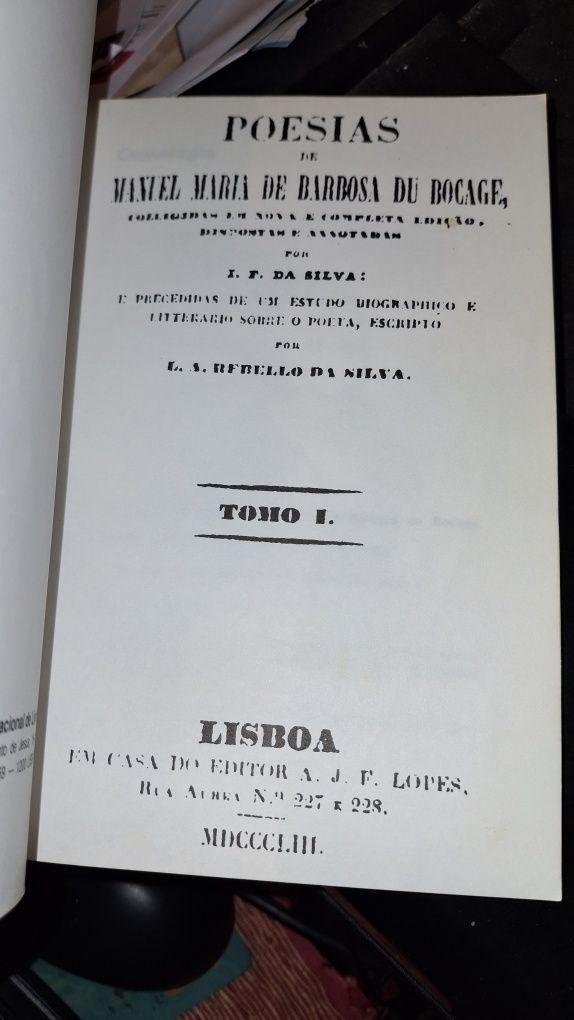Poesias Eróticas Burlescas E Satíricas - M. M. De Barbosa Du Bocage
