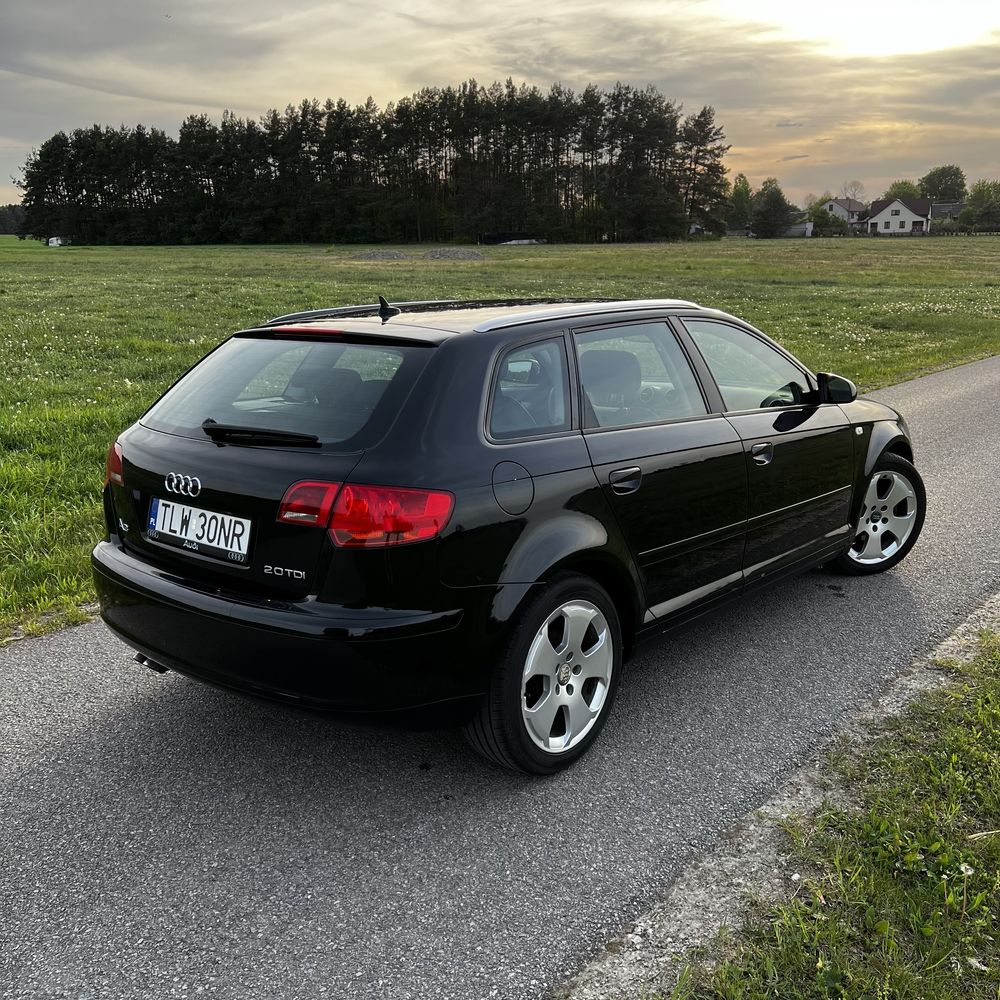 Audi A3 8P 2006 2.0 TDI 140KM Sportback z dod gwar. Carlife do 09.2026