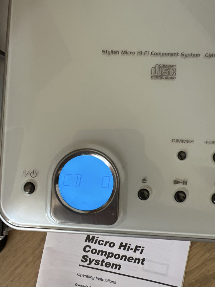 Sony CMT-CQ1 музыкальный центр, Hi-Fi система