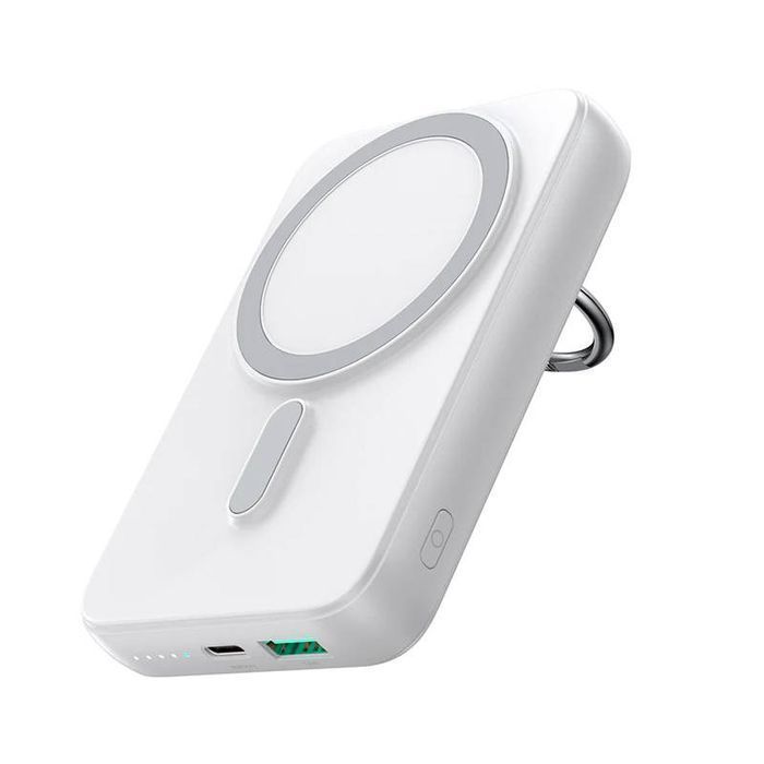 Magnetyczny PowerBank 20W 10000mAh Joyroom JR-W050 (biały)