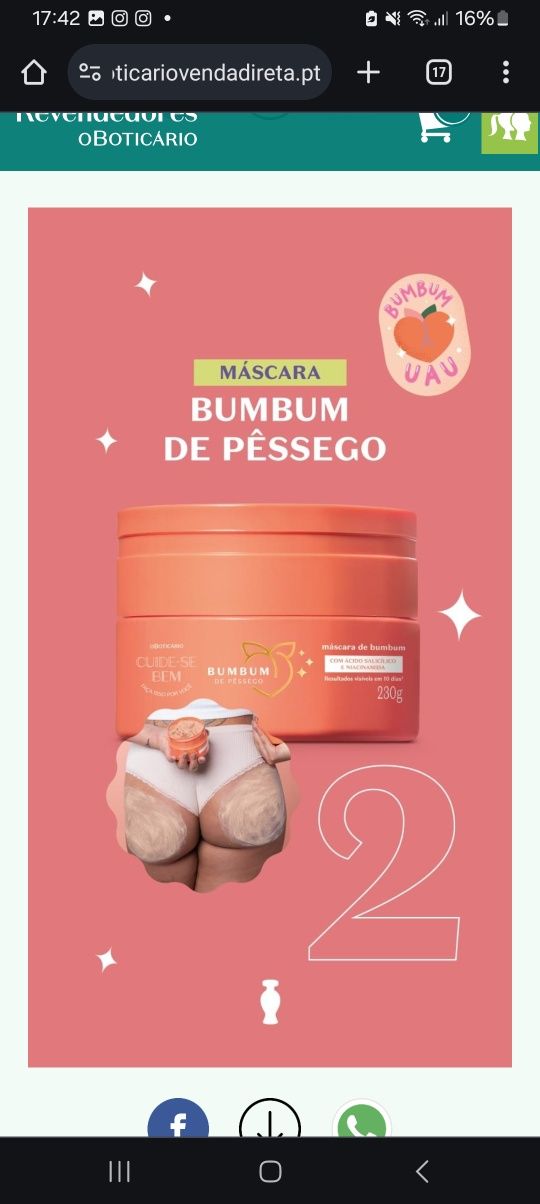 Venda de produtos Boticário