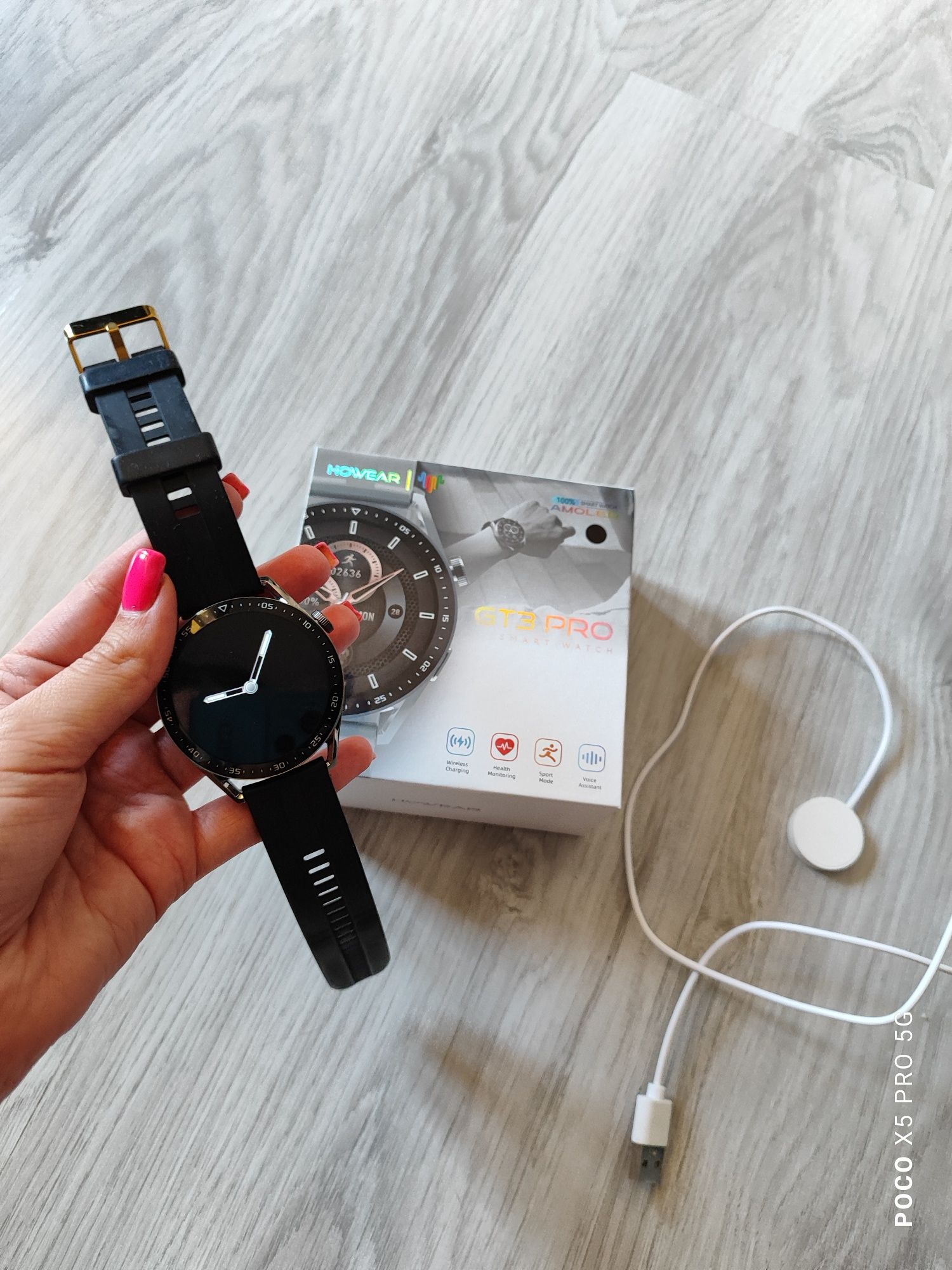 Męski zegarek smartwatch Howear GT3 Pro
