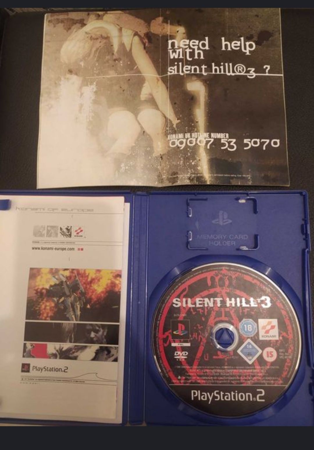 Silent Hill 3 Sony PS2 PlayStation 2 Action Adventure Survival Horror