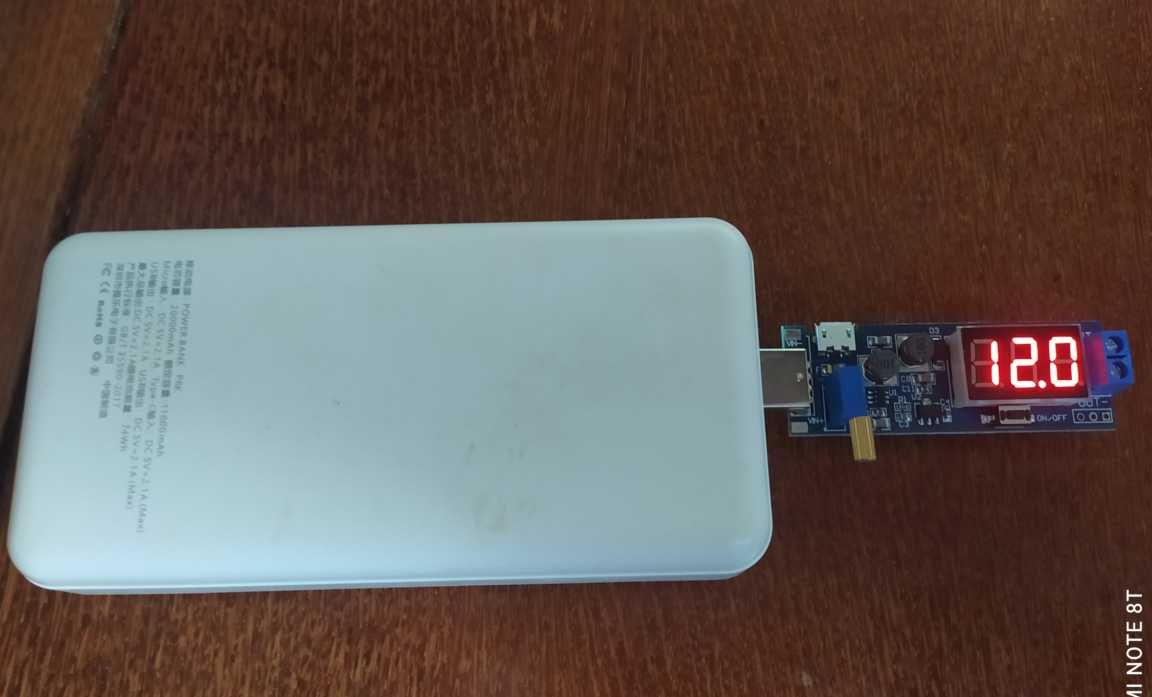 Повышающий и понижающий преобразователь напряжения с USB от 1.2-24В