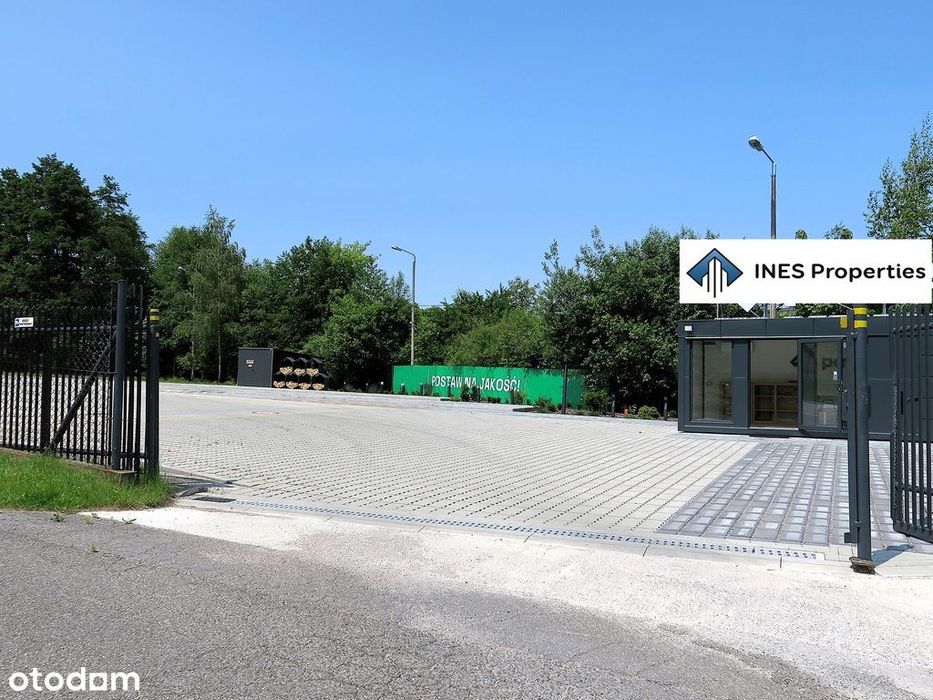 Wynajem działki usługowej – pełne wyposażenie