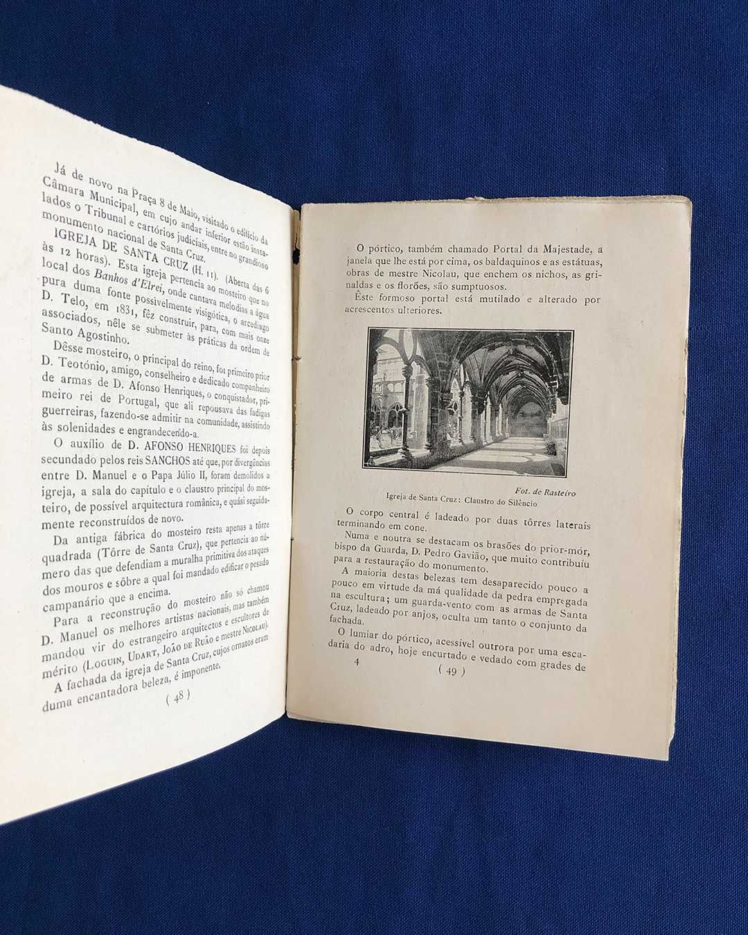 Marques dos Santos COIMBRA E ARREDORES (com mapas) 1927