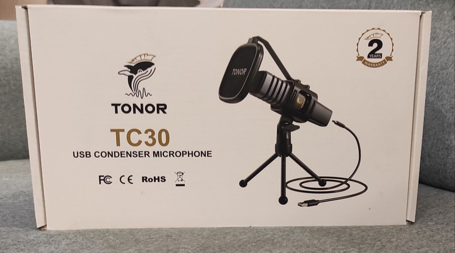 NOWY Mikrofon TONOR TC30