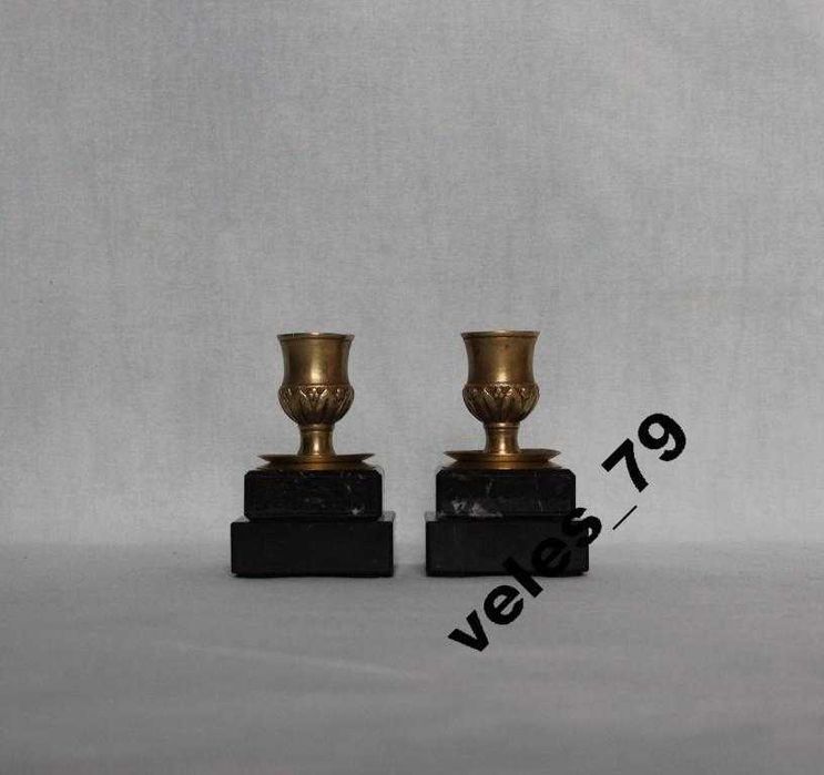 Подсвечники каминные - 2 шт., Бельгия 1930-е годы